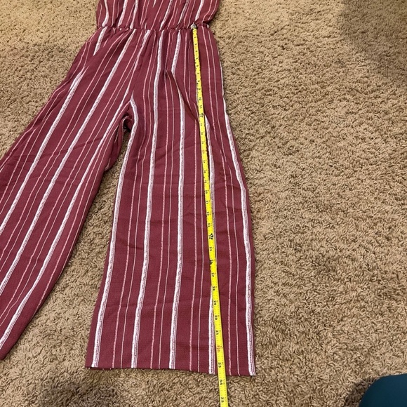 Striped jumpsuit - Picture 2 of 7